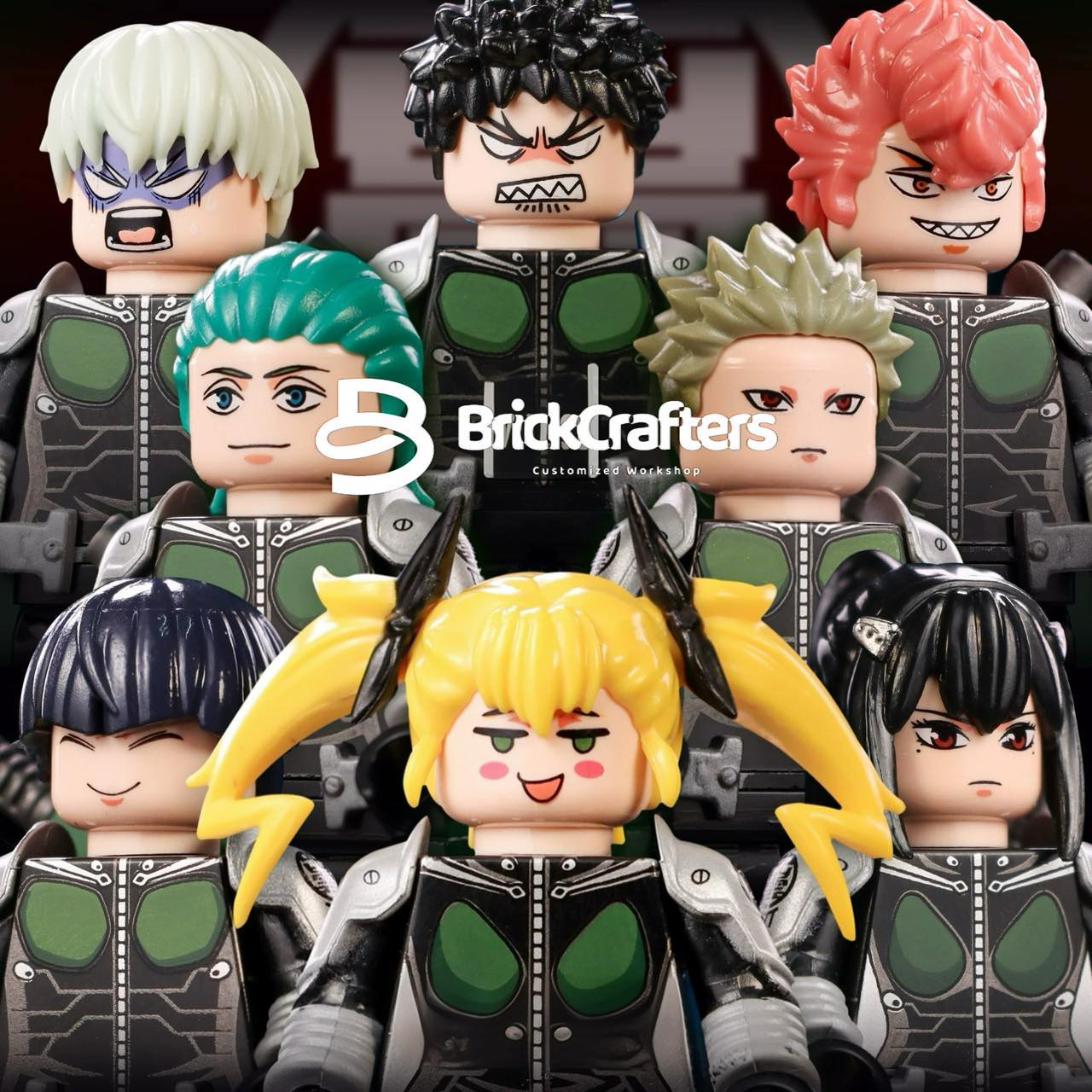 Kaiju No.8 ( Including 9 non-repetitive Minifigure )