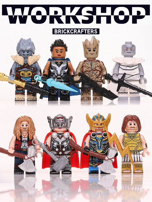 Marvel Series G ( Including 8 non-repetitive Minifigure )