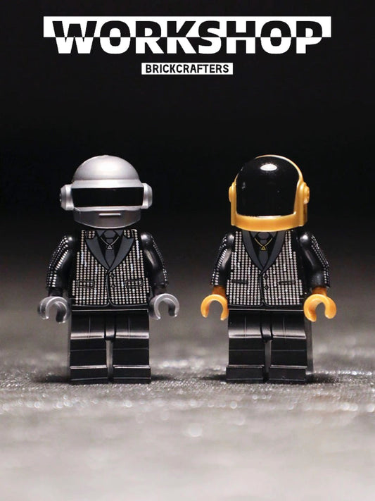 Daft Punk Minifigure ( Including 4 non-repetitive Minifigure )