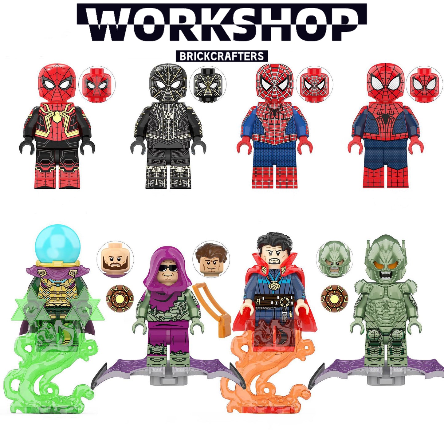 Marvel Series B ( Including 8 non-repetitive Minifigure )