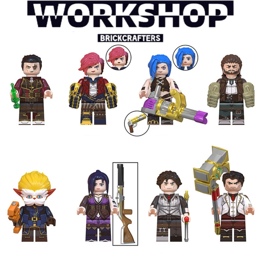 LOL Series A ( Including 8 non-repetitive Minifigure )